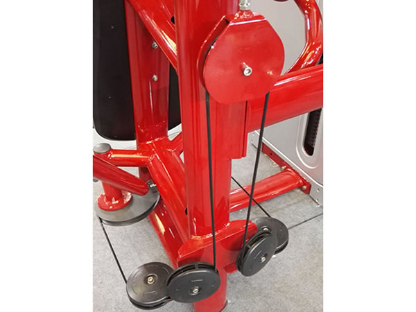 Steel cable and pulley